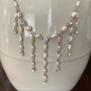 Marvella Freshwater Pearl Candlelight Style Necklace & Earring Set